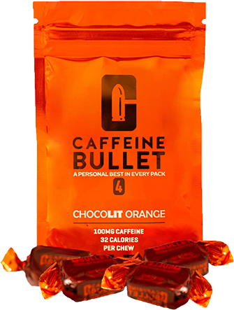 Caffeine Bullet Chocolit Orange 4 Chews